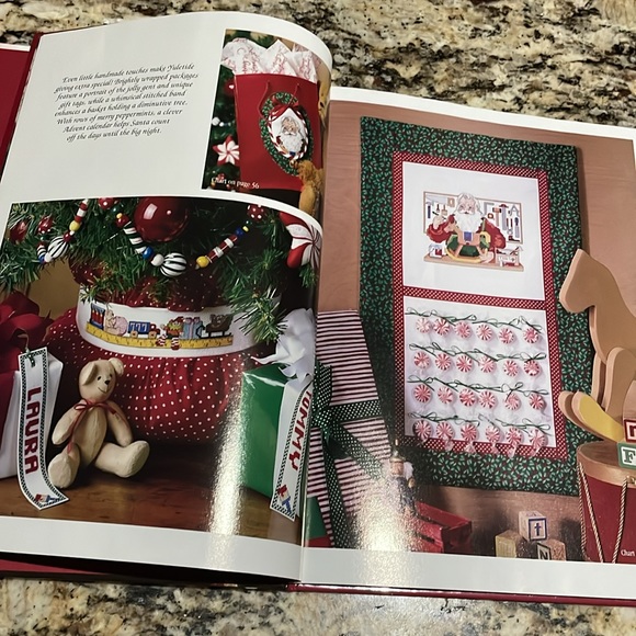 The Stockings Were Hung Embroidery Book with full directions - Picture 14 of 16